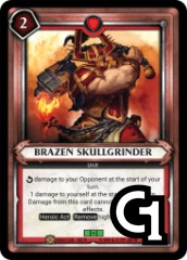 Brazen Skullgrinder - Foil